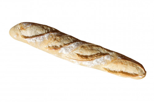 Baguette de pain fariné